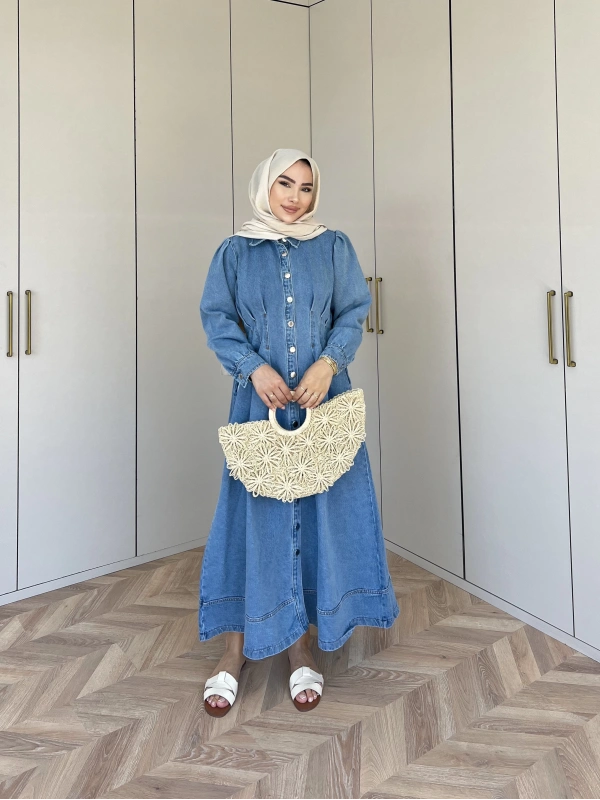 Selen Kot Elbise - Açık