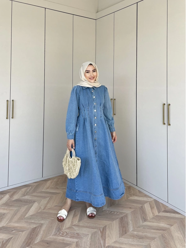 Selen Kot Elbise - Açık