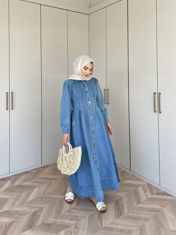 Selen Kot Elbise - Açık