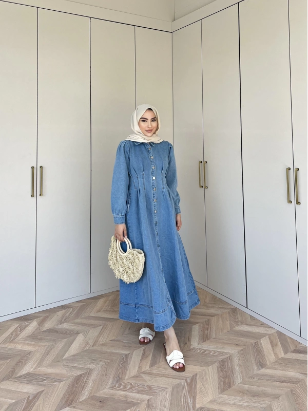 Selen Kot Elbise - Açık