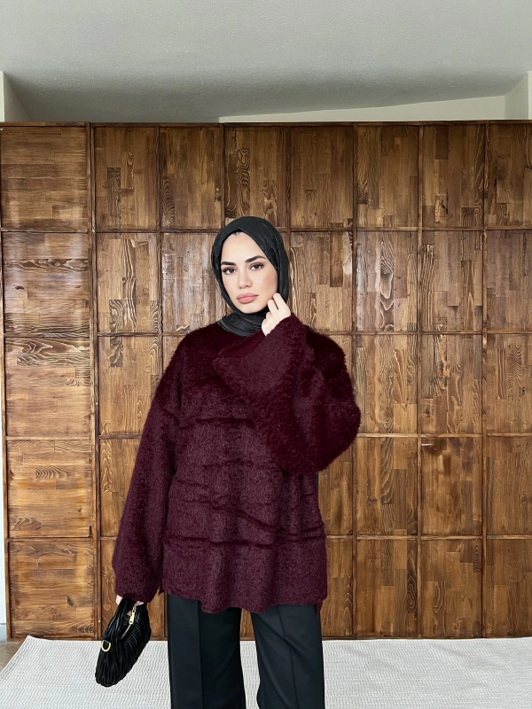 Yumoş Kazak - Bordo