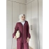 Adal Fermuarlı Takım - Bordo