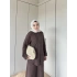 Adal Fermuarlı Takım - Kahve