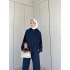 Ayşan Oversize Takım - Lacivert