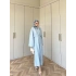 Berna Bağlamalı Elbise - Mavi