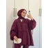 Eda Ön Bağlamalı Takım - Bordo  (Ön Sipariş)