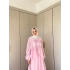 Eda Şifon Etekli Takım - Pembe