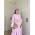 Ema Vual Elbise - Pembe