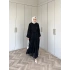 Esso Şifon Elbise - Siyah