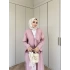 Ferah Kimona Takım - Toz Pembe