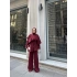 Kemerli Juli Takım - Bordo