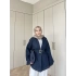 Meriç Kot Ceket -Mavi (ÖN ŞİPARİŞ)