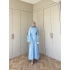Melisa Şifon Elbise - Mavi (Ön Şipariş)