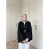 Meriç Kot Ceket - Siyah (ÖN ŞİPARİŞ)