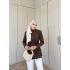 Mirra Gömlek - Kahve