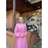 Missa Büzgüllü Elbise - Pembe