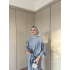 Nisa Bel Bağlamalı Takım - İndigo