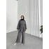 Nurs Düğmeli Takım - Antrasit