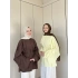 Pelerinli Gömlek - Sarı