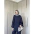 Pelerinli Zulli Takım - Lacivert