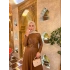 Selvi Deri Elbise - Camel