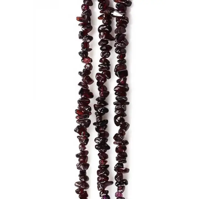 1. Kalite Lal Kırıktaş Dizi - Garnet 80 cm.