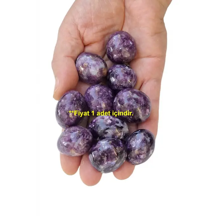 1.Kalite Lepidolit Tamburlu Parça 534-1