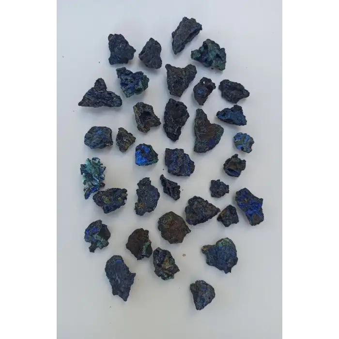 25 Gram Doğal Azurit Küçük Parçalar 121A
