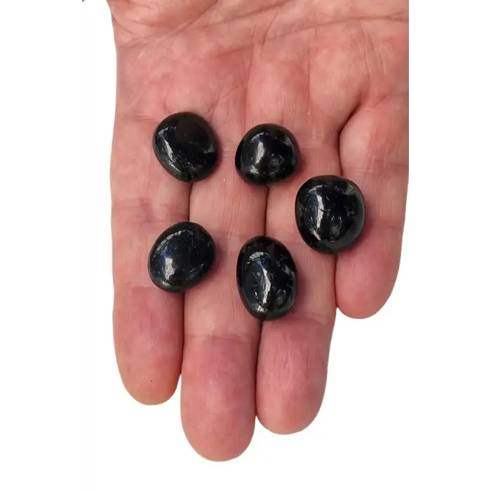 30 Gram Siyah Turmalin Tamburlu Küçük Parçalar 401-1