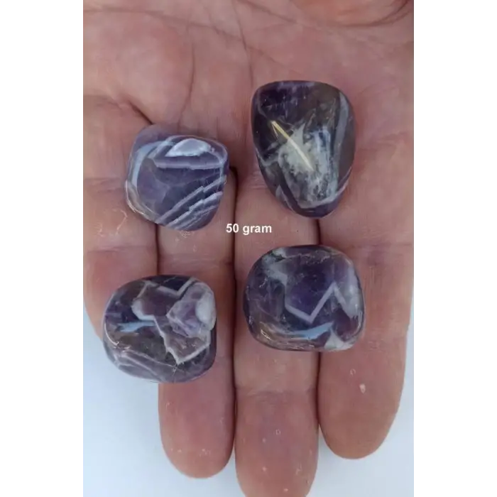 50 Gram Bolivya Ametisti Tamburlu Parçalar 544
