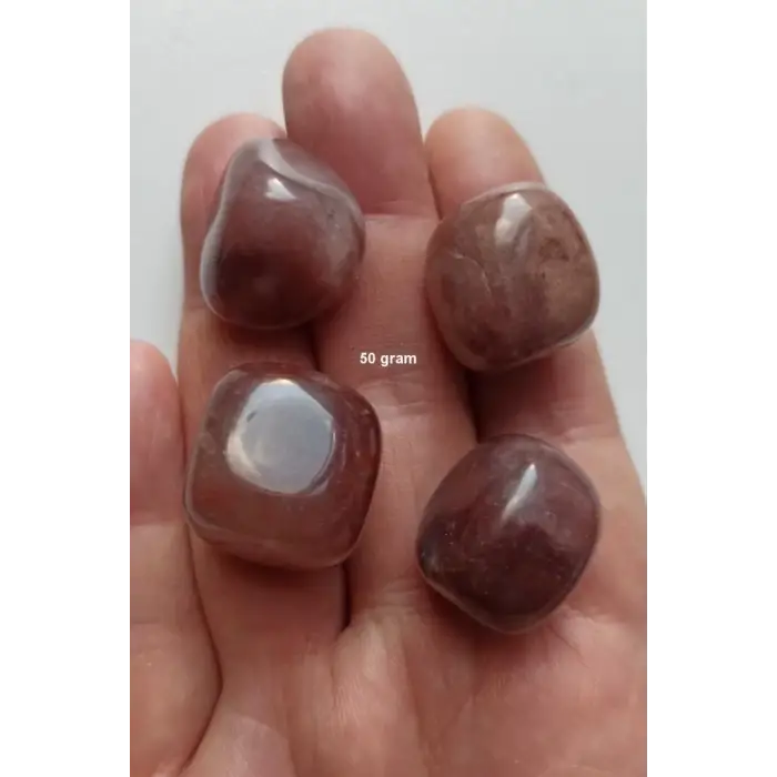 50 Gram Çilek Kuvars Tamburlu Parçalar 665