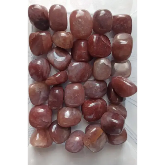 50 Gram Çilek Kuvars Tamburlu Parçalar 665