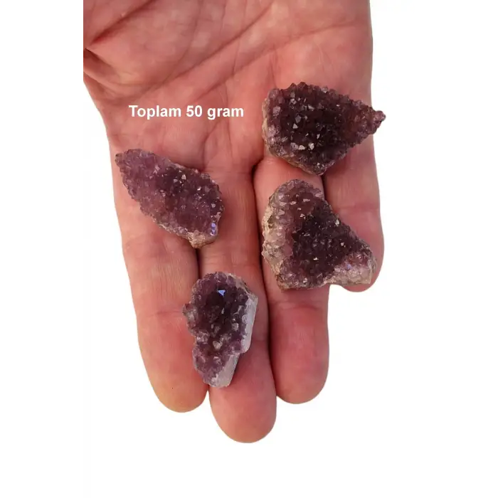 50 Gram Doğal Balıkesir Ametisti Küçük Parçalar 234-1