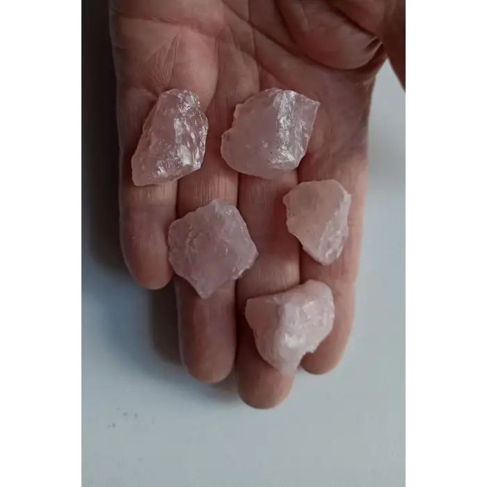 50 Gram Doğal Pembe Kuvars Küçük Parçalar 346