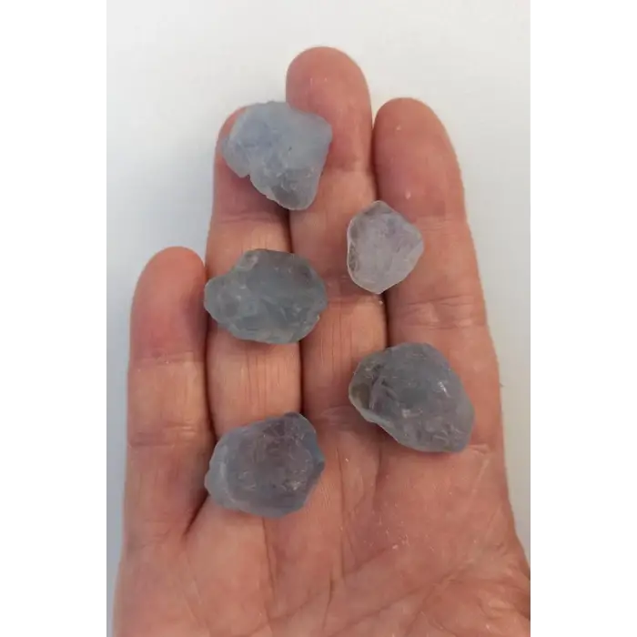 50 gram Doğal Selestit Kristali Parçalar 419-2