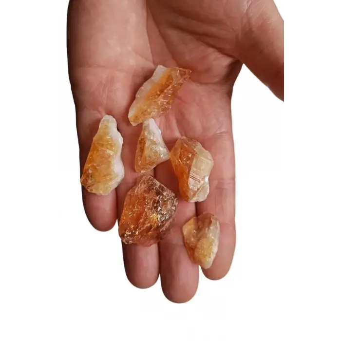 50 Gram Doğal Sitrin Küçük Parçalar  445-1