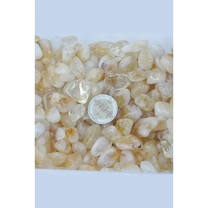 50 Gram Doğal Sitrin Tamburlu Küçük Parçalar - 451