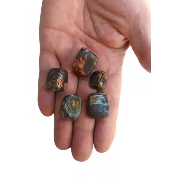 50 Gram Fancy Jasper Tamburlu Parçalar 133-2