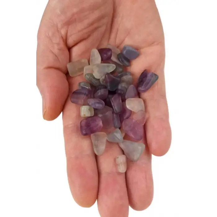 50 Gram Gökkuşağı Florit Kırıktaş Deliksiz Parçalar 219-2