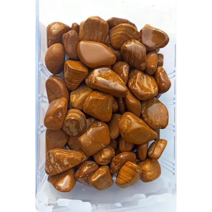 50 Gram Kahverengi Jasper Tamburlu Parçalar 538