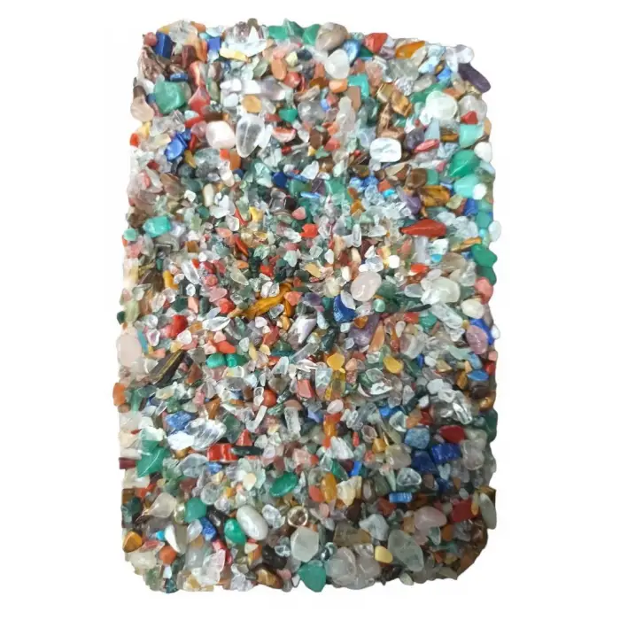 50 Gram Karışık Doğal Taşlar, Deliksiz Minik Parçalar 106-2