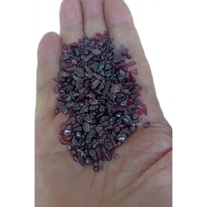 50 Gram Kırıktaş Lal, Garnet Deliksiz Minik Parçalar 554-1