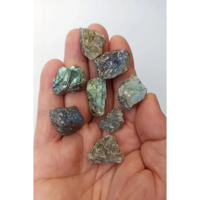 50 Gram Labradorit Doğal Parçalar 128