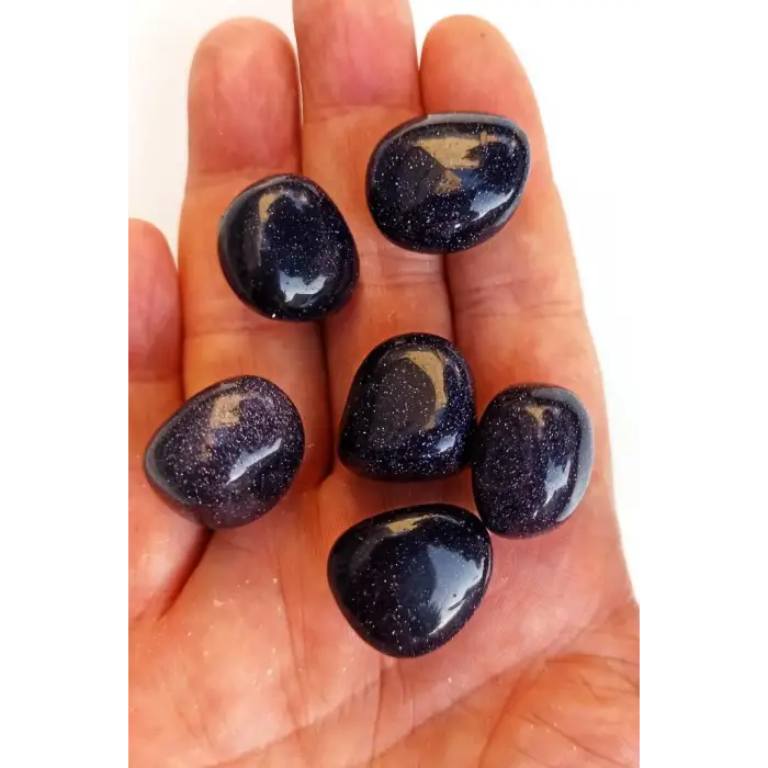 50 Gram Lacivert Yıldız Taşı Tamburlu Parçalar 514