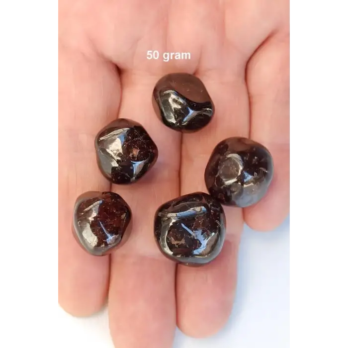 50 Gram Lal Garnet Tamburlu Küçük Parçalar 552
