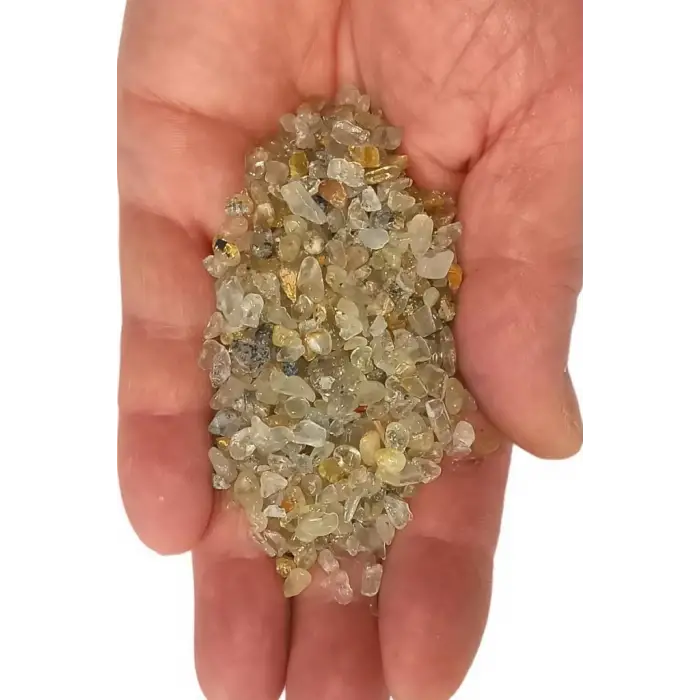 50 Gram Minik Altın Rutil Kuvars Kırıktaş Deliksiz Parçalar 551