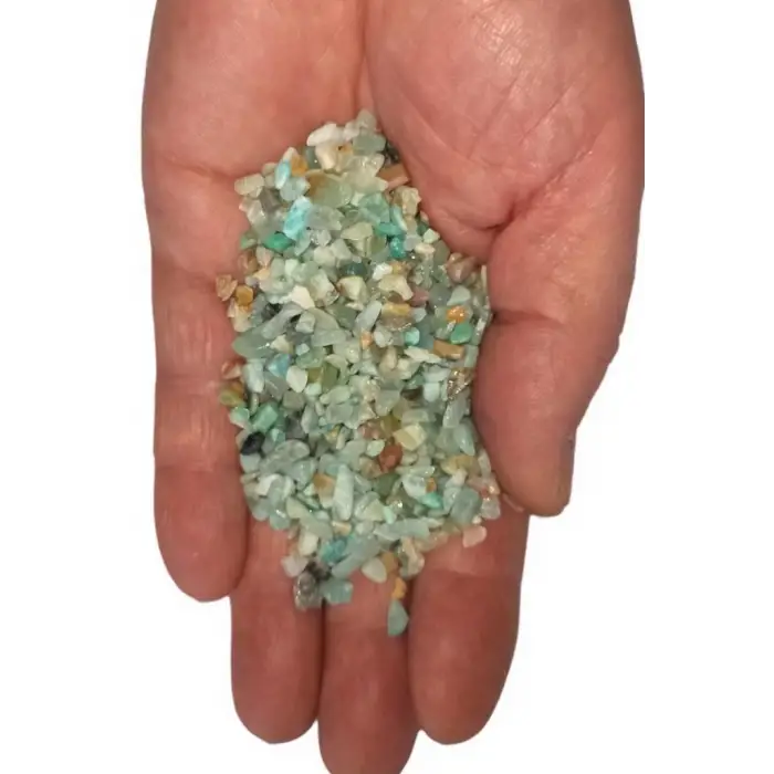 50 Gram Minik Amazonit Kırıktaş Deliksiz Parçalar 518