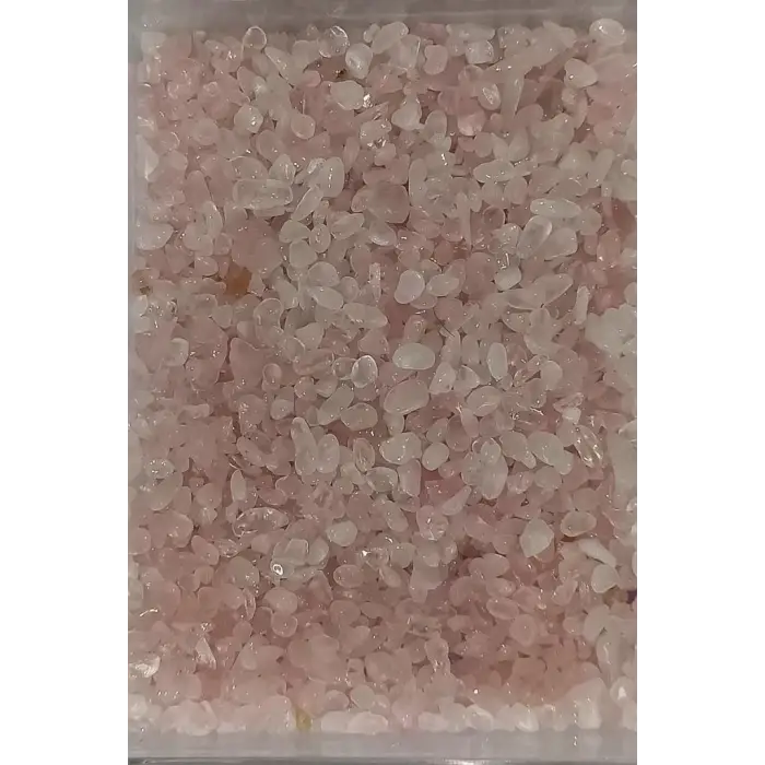 50 Gram Minik Pembe Kuvars Kırıktaş Deliksiz Parçalar 548