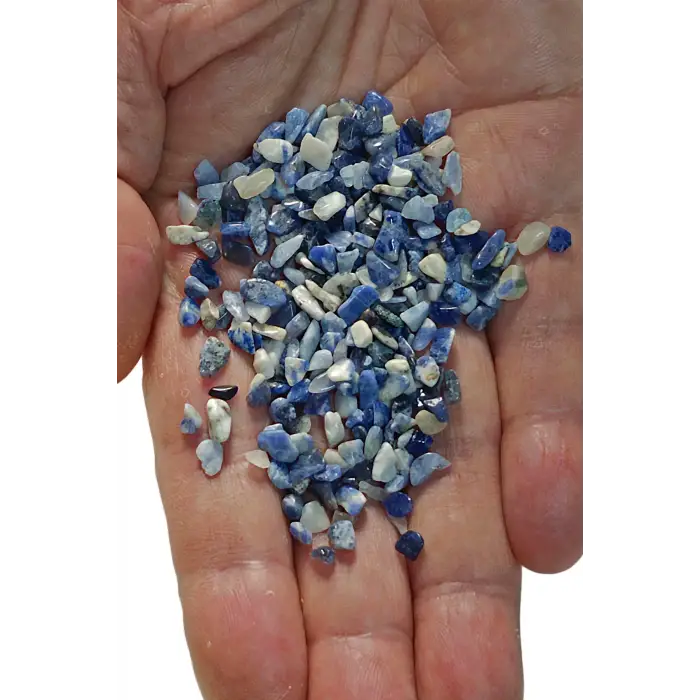 50 Gram Minik Sodalit Taşı Kırıktaş Deliksiz Parçalar 543-2