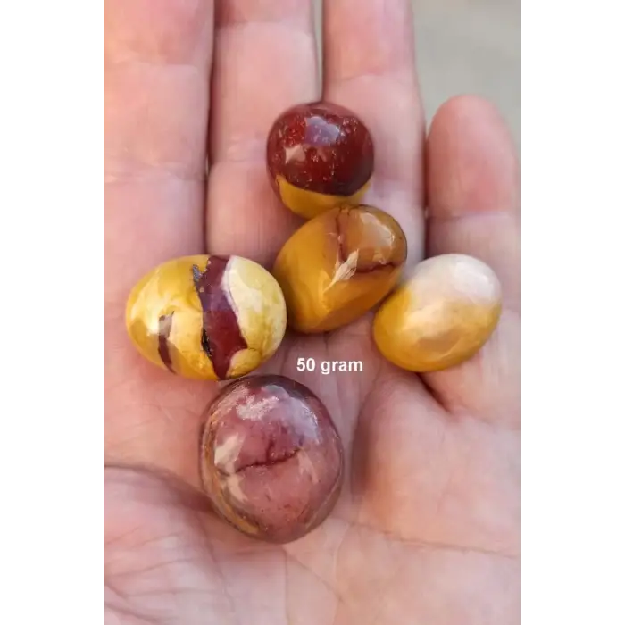 50 Gram Mokait Jasper Tamburlu Parçalar 652